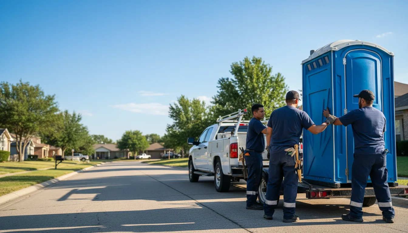 Portable Toilet Rental in Gary, TX near me